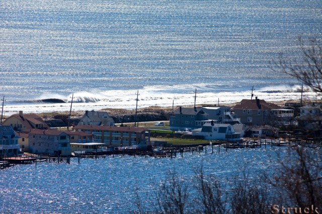 Real estate on the Jersey Shore. Aerial Photography of Beach Front Property. Beachfront Property.