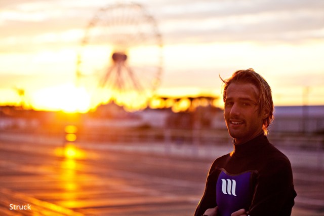 ocean city photographer. ferris wheel photo. portrait. west wetsuits.