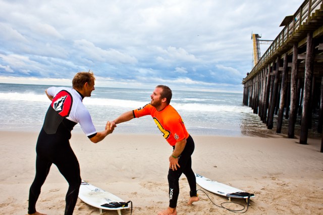sam hammer. mike gleason. billabong. volcom. casino pier.