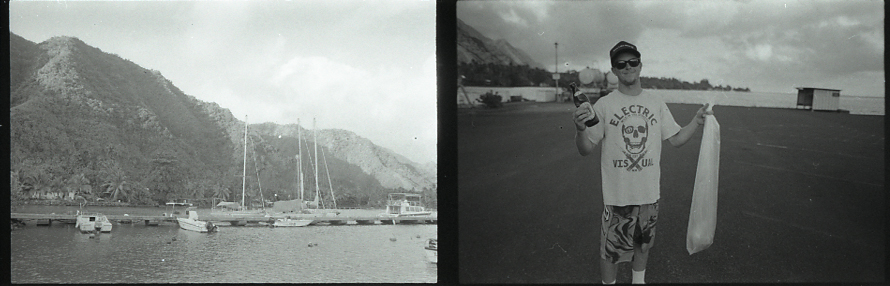 surf photographer. 35mm film. travel photographer. film photographer. destination photo. editorial photo. photojournalism. tahiti. jon mincher.