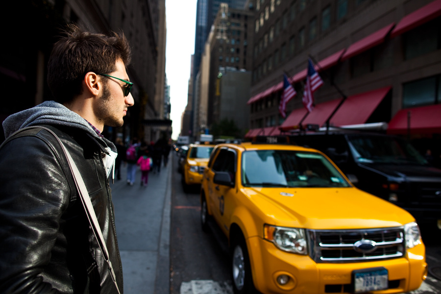 new york city. street photography. fall fashion. street advertisment. november 2013. what are people wearing. new york photographer. sunglasses, leather.