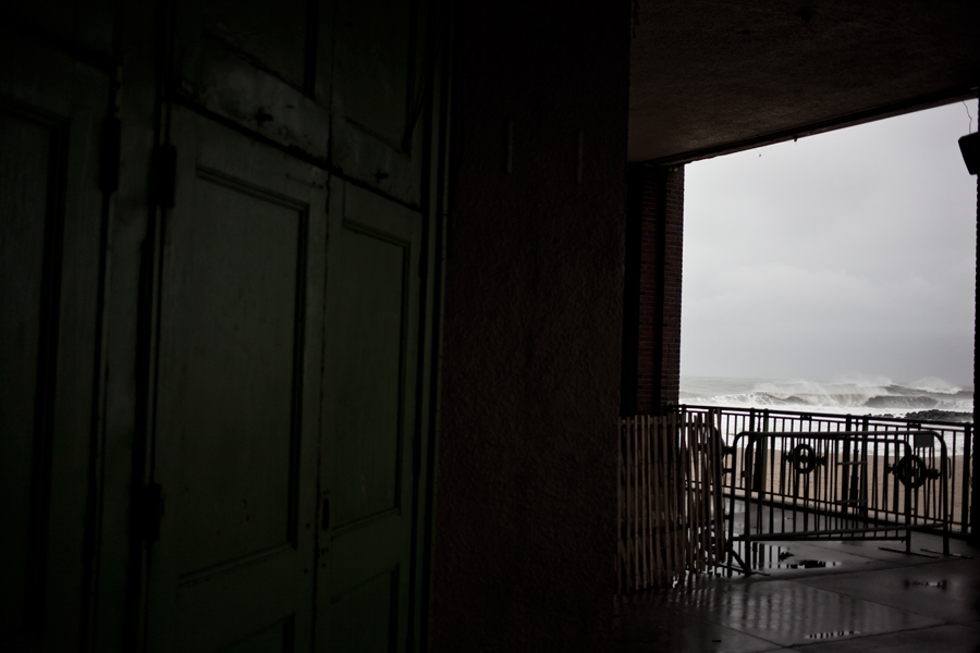 convention hall. historical beach town. noreaster. november 2013. thanksgiving day swell. east coast. new jersey. jersey shore. new jersey photographer.